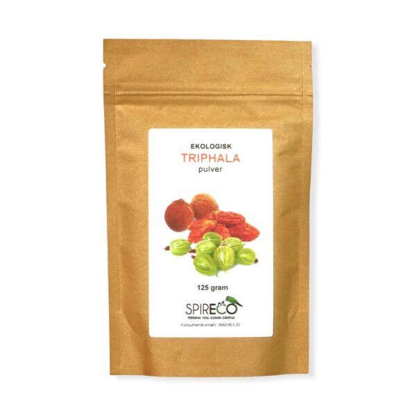Triphala Ekologisk 125g - Spireco