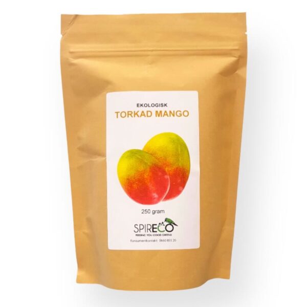 Mango Torkad Ekologisk 250g - Spireco