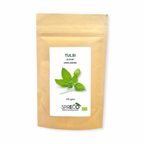Tulsi Pulver Ekologisk 125 gram - Spireco