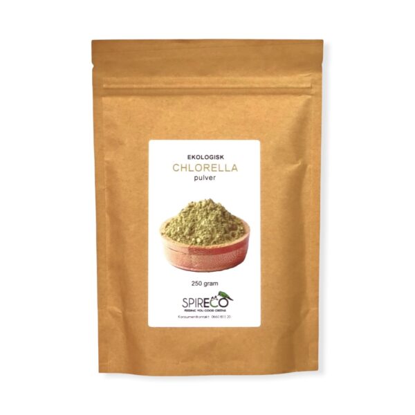 Chlorella pulver Ekologiskt 250g - Spireco