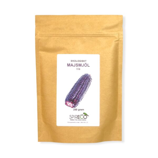 Majsmjöl Lila Ekologiskt 250g - Spireco