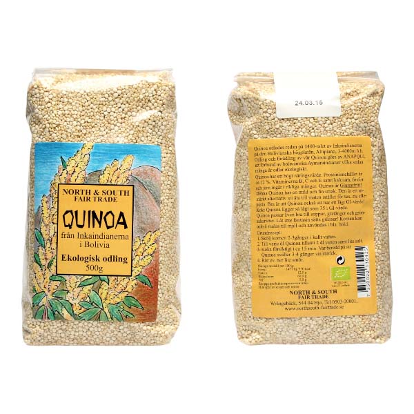 Quinoa Bolivia Ekologisk 500g - North and South