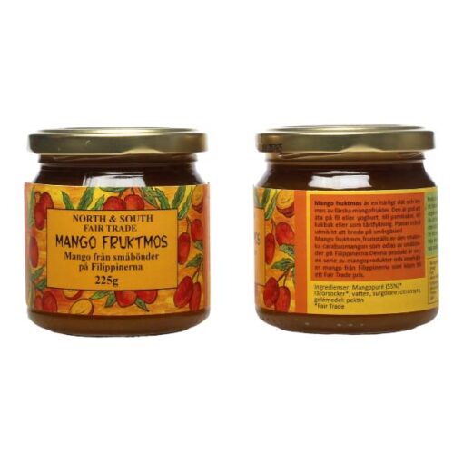 Mango Fruktmos Eko Rättvisemärkt 225g
