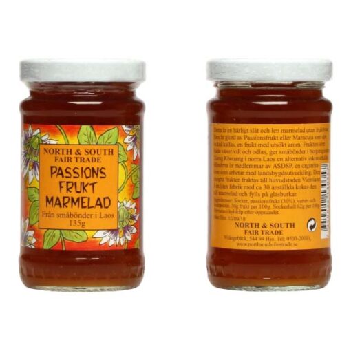Passionsfruktmarmelad 135g - North & South Fairtrade