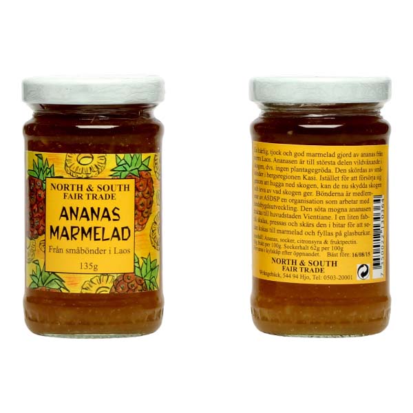 Ananas Marmelad 135g - North & South