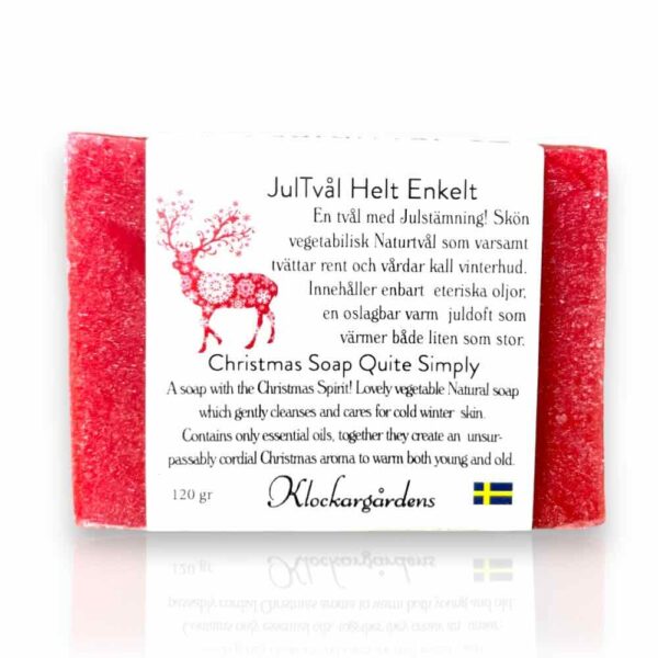 Naturtvål Jultvål helt enkelt- Klockargårdens